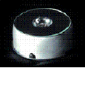 Base luminosa CXDZ-2S, silver, 4 color rotante alim. 220 volt D80 H40, con superficie specchiata